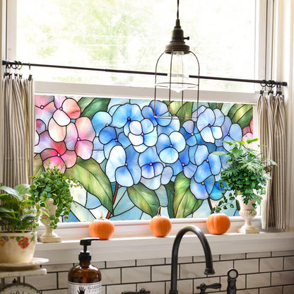 Removable Non-Adhesive Stained Glass Window Film - image 4