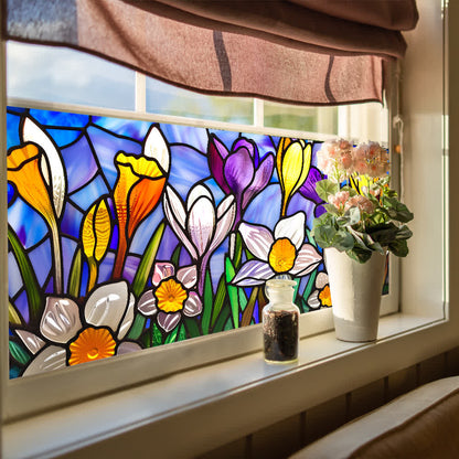 Removable Stained Glass Window Decorative Film - image 4
