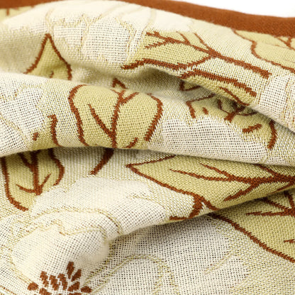 Cotton Gauze Jacquard Retro Floral Kitchen Towel - image 10