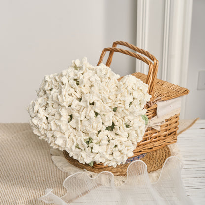 Crochet Hydrangea Bouquet Home Decor Ornament - image 0