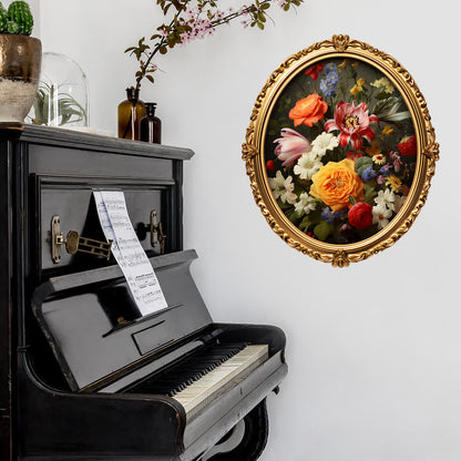 Vintage Flowers Self-Adhesive Wall Stickers - image 4