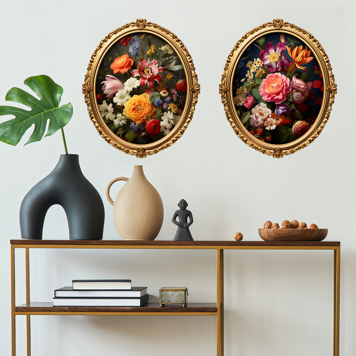 Vintage Flowers Self-Adhesive Wall Stickers - image 3