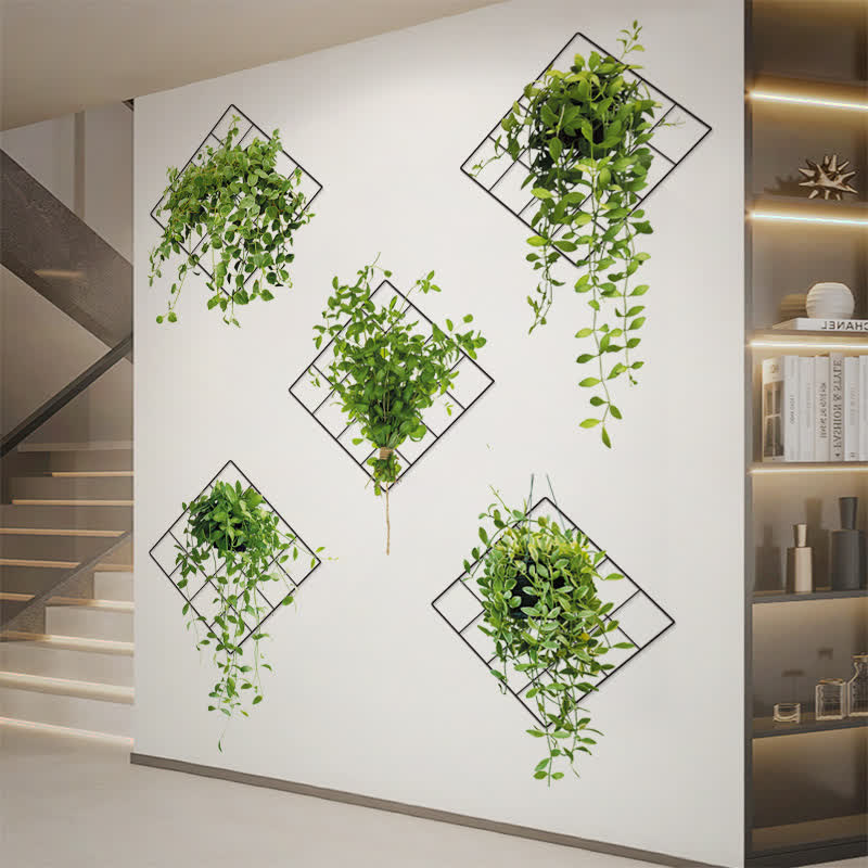 Potted 3D Botanical Home Decor Wall Stickers - image 5