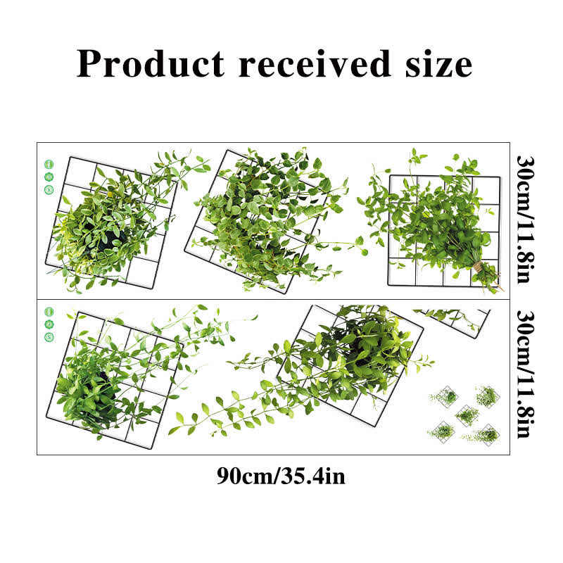 Potted 3D Botanical Home Decor Wall Stickers - image 7