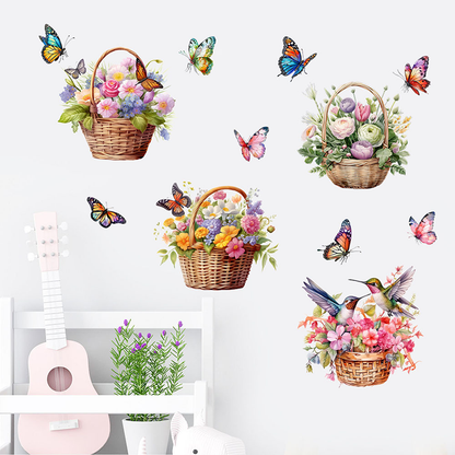 Floral Butterfly Removable Wall Stickers - image 25