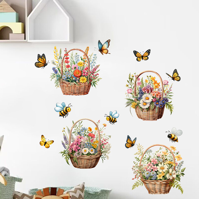 Floral Butterfly Removable Wall Stickers - image 34