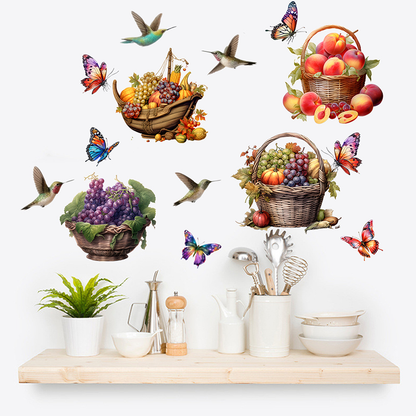 Floral Butterfly Removable Wall Stickers - image 18