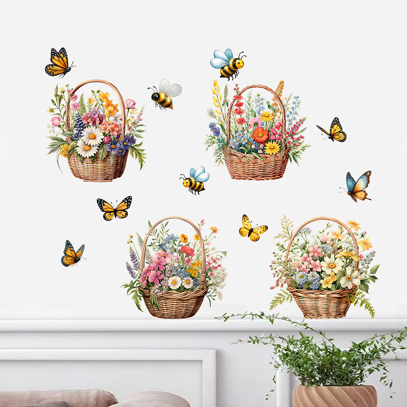 Floral Butterfly Removable Wall Stickers - image 36