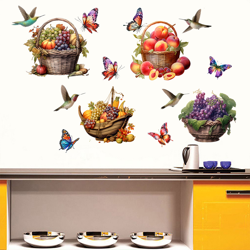 Floral Butterfly Removable Wall Stickers - image 17