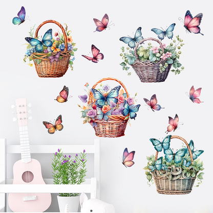 Floral Butterfly Removable Wall Stickers - image 31