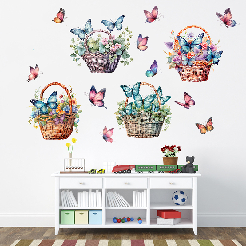 Floral Butterfly Removable Wall Stickers - image 29