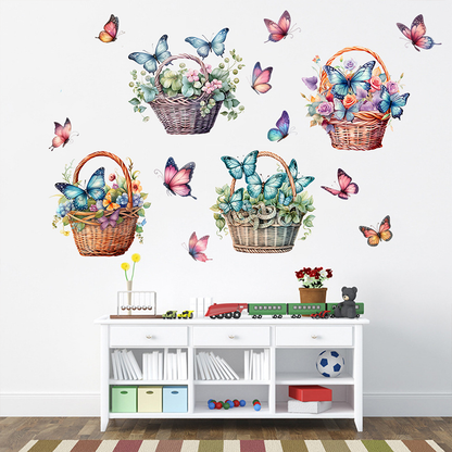 Floral Butterfly Removable Wall Stickers - image 29