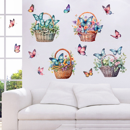 Floral Butterfly Removable Wall Stickers - image 27