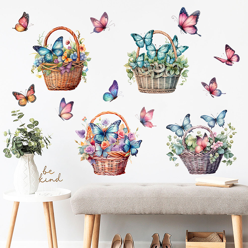 Floral Butterfly Removable Wall Stickers - image 30