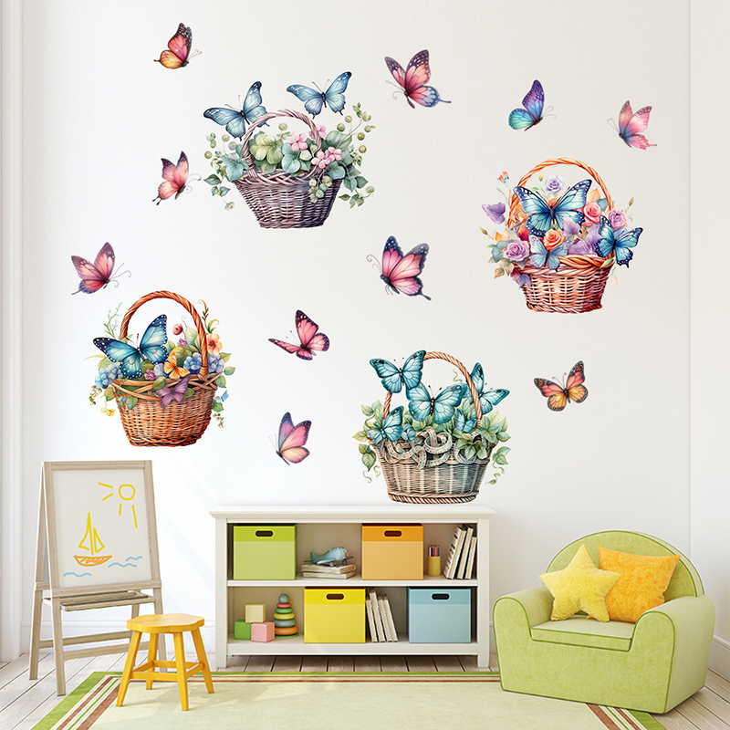 Floral Butterfly Removable Wall Stickers - image 28