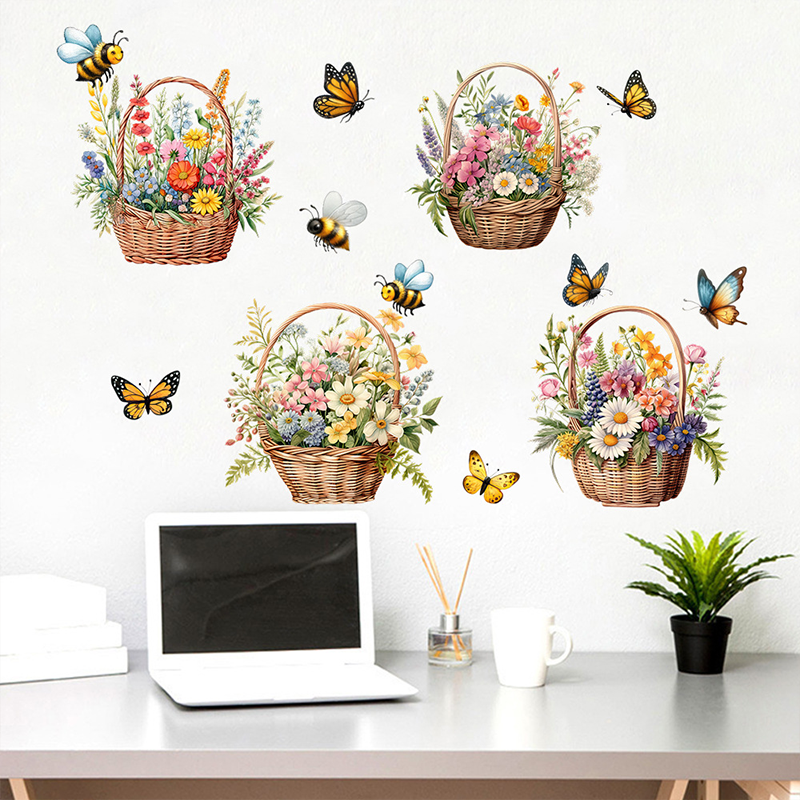Floral Butterfly Removable Wall Stickers - image 35