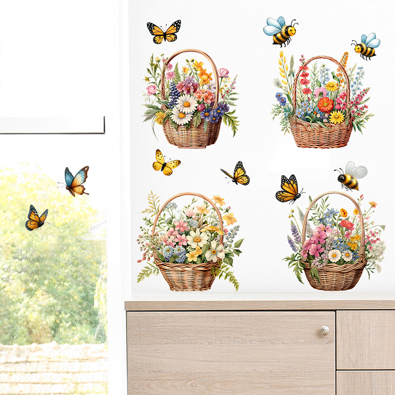 Floral Butterfly Removable Wall Stickers - image 33