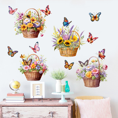 Floral Butterfly Removable Wall Stickers - image 23