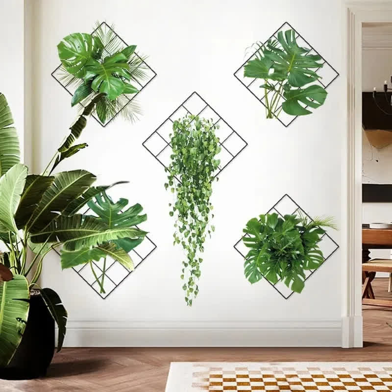 Potted 3D Botanical Home Decor Wall Stickers - image 2
