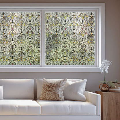 Vintage Static Window Privacy Film - image 1