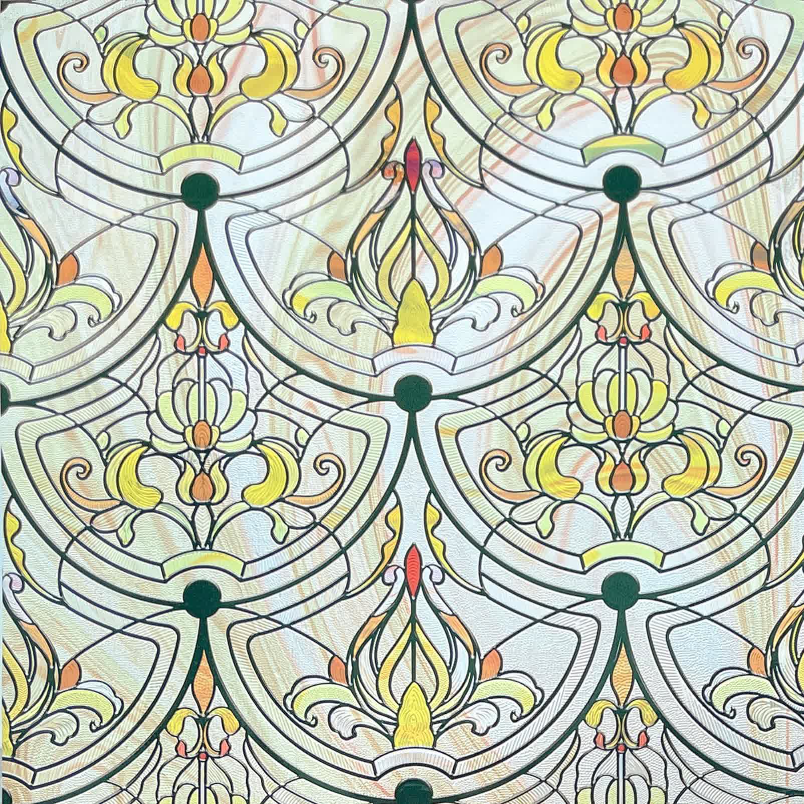 Vintage Static Window Privacy Film - image 7