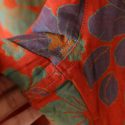 Jacquard Floral Cotton Short-sleeve Pajama Set - image 8