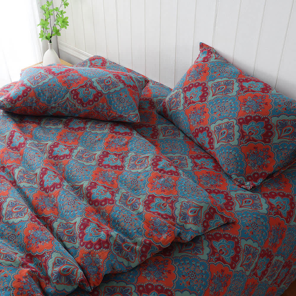 Breathable Vintage Cotton Gauze Pillowcases(2PCS) - image 2