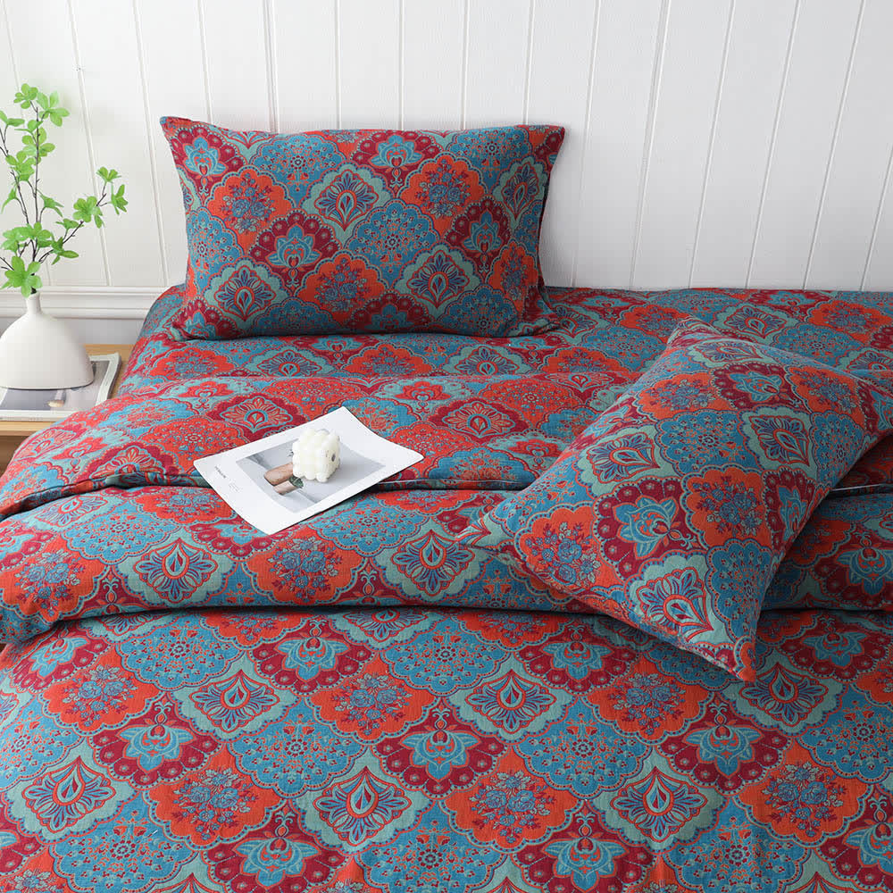 Breathable Vintage Cotton Gauze Pillowcases(2PCS) - image 1