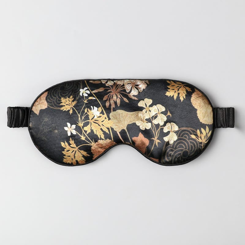 Blackout Sleeping Printed Eye Mask - E - 2PCS - 7.87" x 3.94" - image 4