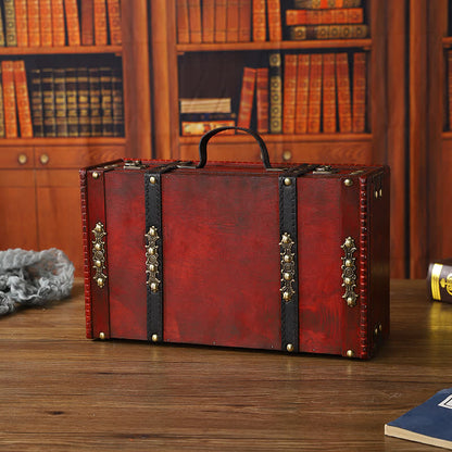 Vintage Wooden Functional Storage Prop Box - image 10