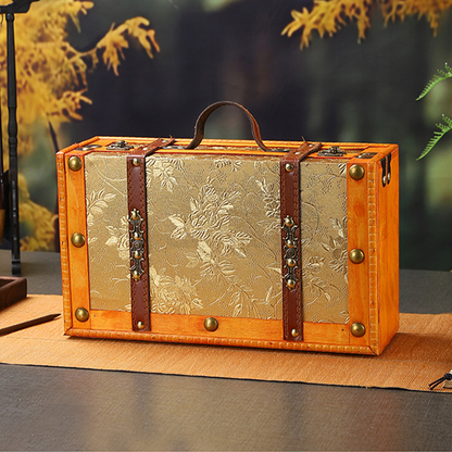 Vintage Wooden Functional Storage Prop Box - image 7