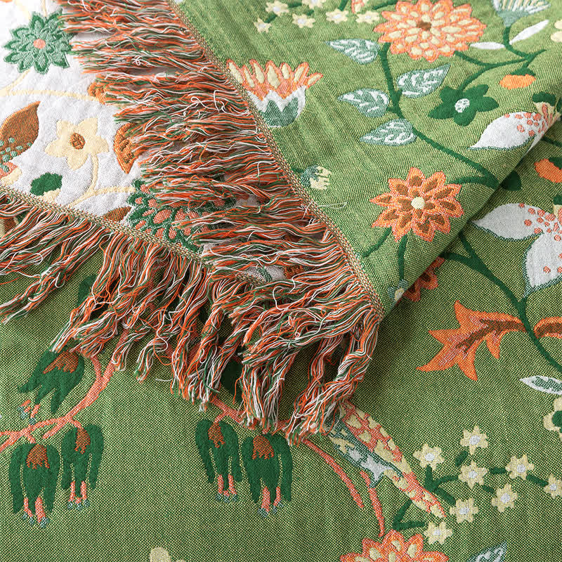 Cotton Gauze Breathable Rural Reversible Quilt - image 3