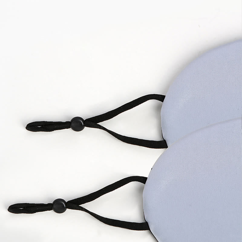Solid Color Silk Sleeping Eye Mask - image 9