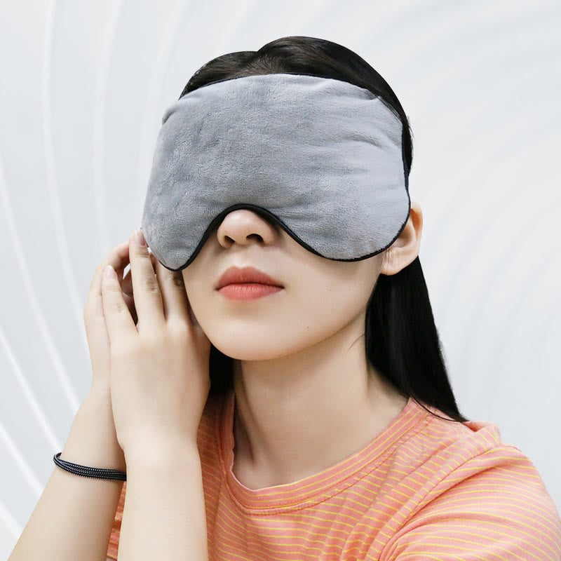 Solid Color Dark Circle Relief Massage Eye Mask - image 1
