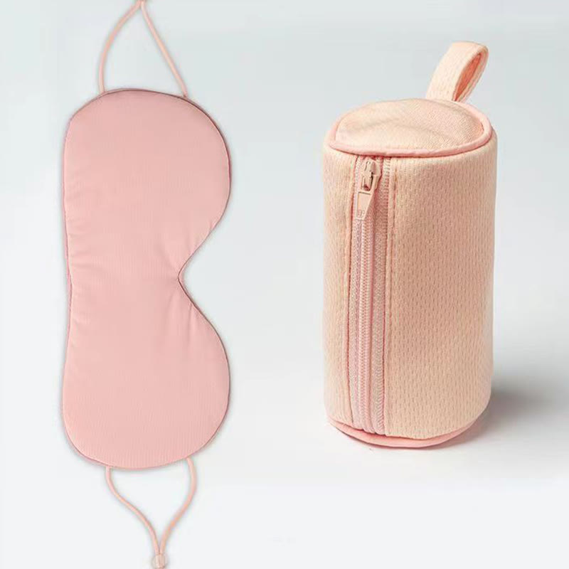 Warm and Cool Dual Sense Blackout Sleep Eye Mask - Pink - 8.66" x 4.52" - 1PC - image 2