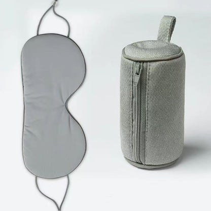 Warm and Cool Dual Sense Blackout Sleep Eye Mask - Grey - 8.66" x 4.52" - 1PC - image 4