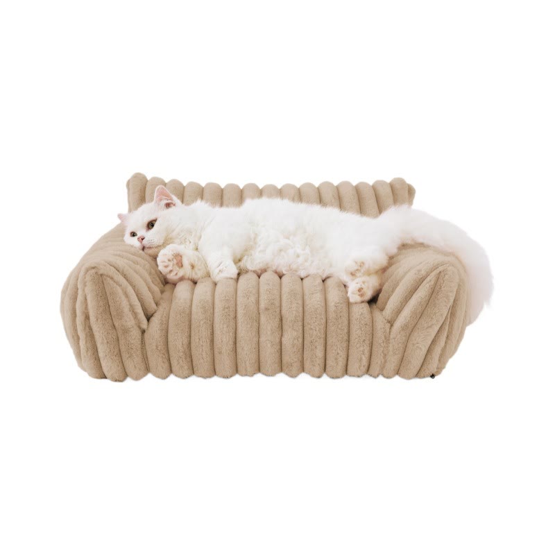 Luxurious Fluffy Cushion Pet Sofa Bed - image 7