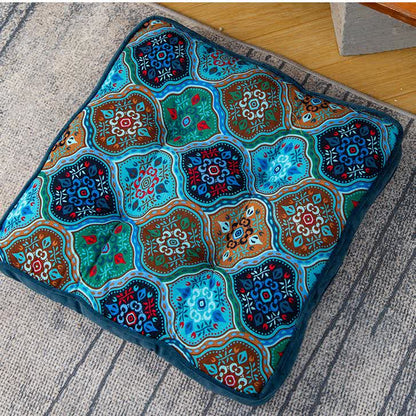 Moroccan Floor Chair Cushion With Tie Straps - image 4