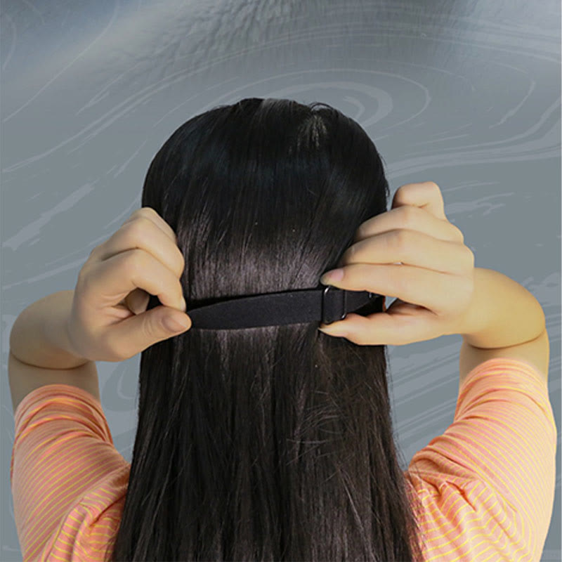 Solid Color Dark Circle Relief Massage Eye Mask - image 4