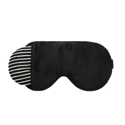 Solid Color Dark Circle Relief Massage Eye Mask - Black - 8.7" x 4.5" - 1PC - image 5