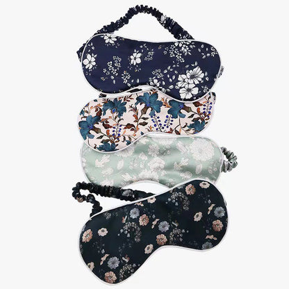Silk Bouquet Pattern Sleeping Eye Mask - image 8