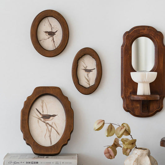 Vintage Wall Hanging Decorative Bird Picture Frame - image 0