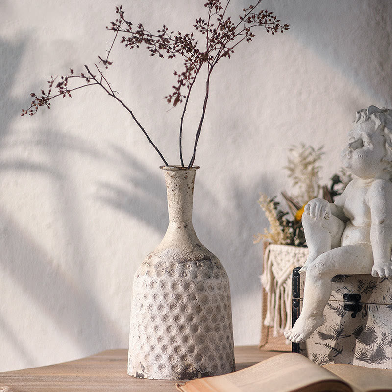 Home Decor Retro Old Iron Vase Ornament - image 2