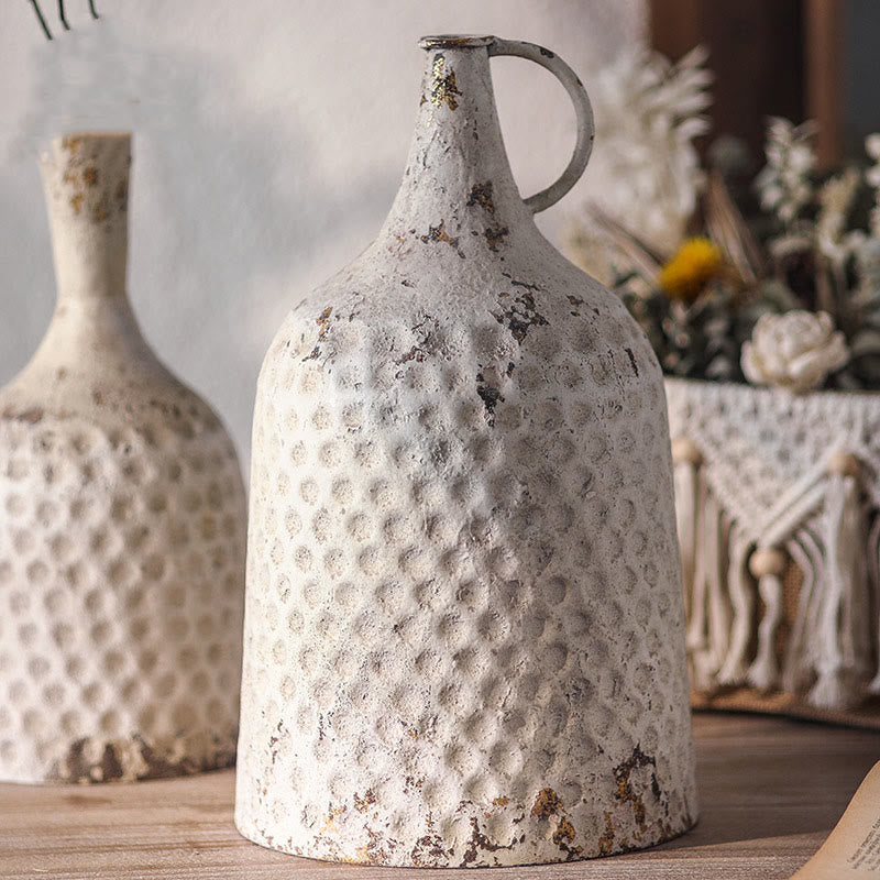 Home Decor Retro Old Iron Vase Ornament - image 1