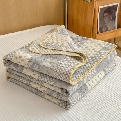 Three Layers Gauze Retro Comfy Lightweight Quilt - image 20