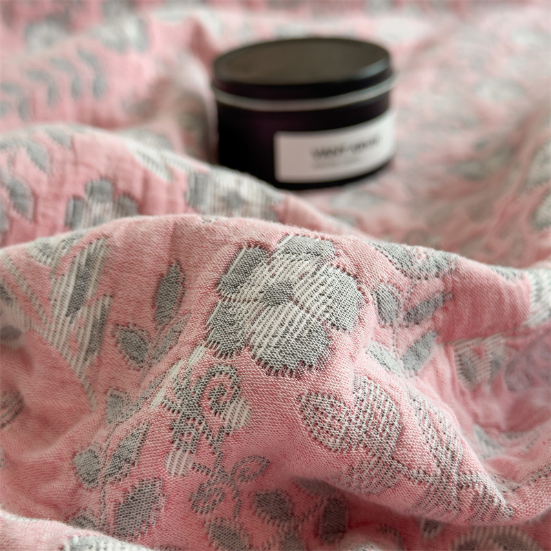 Refresh Floral Three Layers Cotton Gauze Quilt - image 13