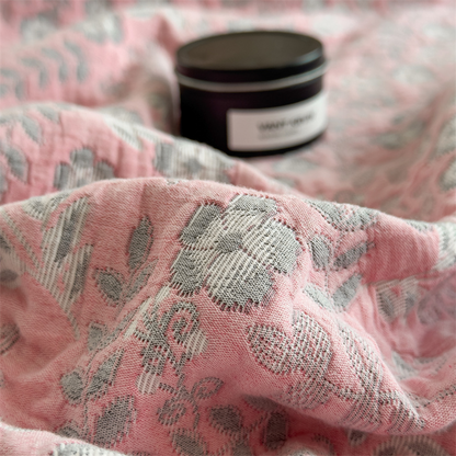 Refresh Floral Three Layers Cotton Gauze Quilt - image 13