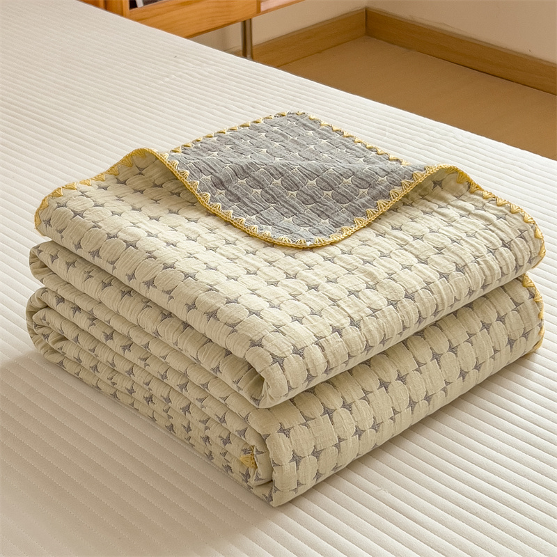 Breathable Three Layers Cotton Gauze Quilt - image 8