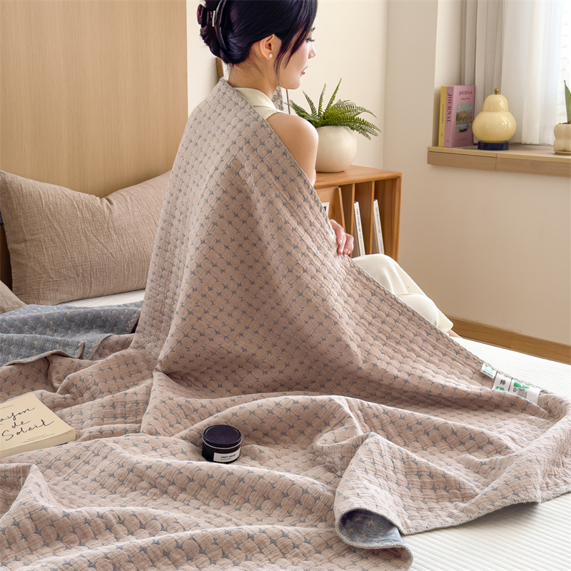 Breathable Three Layers Cotton Gauze Quilt - image 37