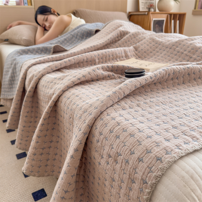 Breathable Three Layers Cotton Gauze Quilt - image 34